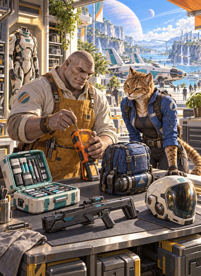 Void Drifters Equipment Guide cover