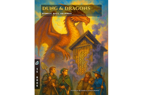 Dung and Dragons cover