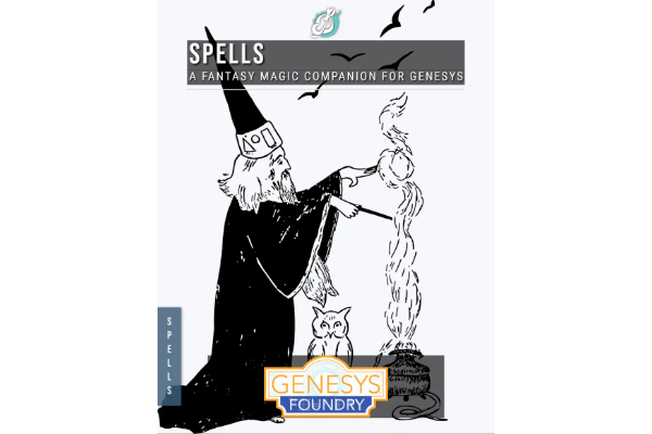 Spells - A Fantasy Magic Companion for Genesys cover